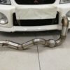 Downpipe V band 76mm Evo 7-9 1