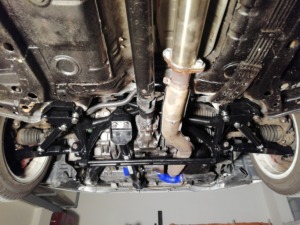 Read more about the article Chromoly tubular front subframe and control arms for Mitsubishi Evo 4, 5 and 6